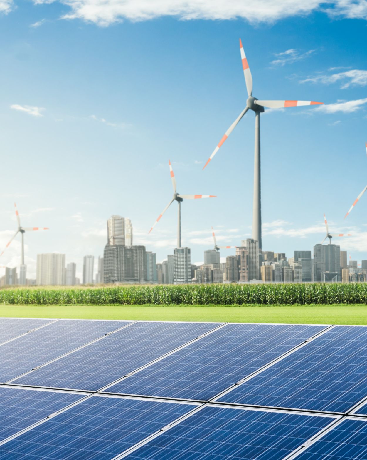 Power generation, utility work, and renewable energy projects, wind_solar